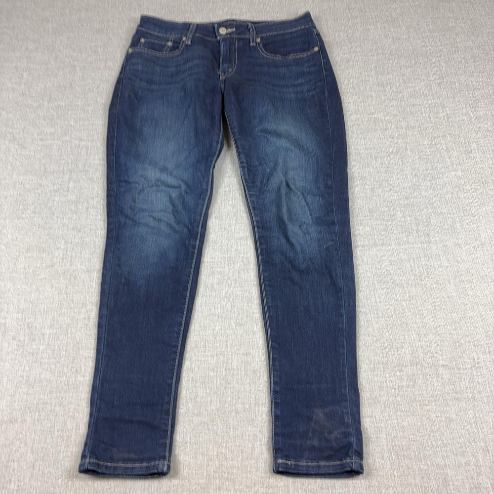 Levi's Jeans Womens 11 M Blue Medium Wash Slim Jegging Stretch Denim‎ 5-Pocket